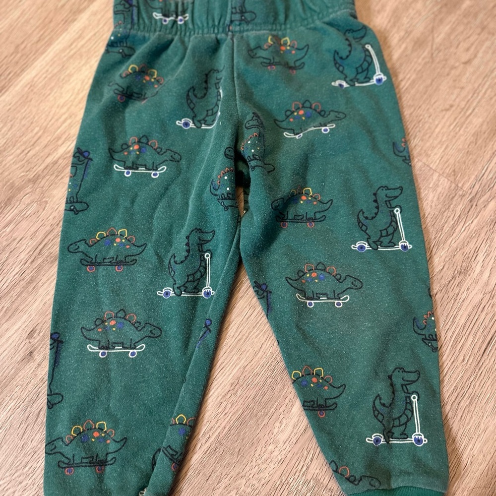 Garanimals Green Dinosaur Print Leggings